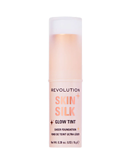 Makeup Revolution Skin Silk Glow Tint Fondotinta Stick Trasparente, Fair Neutral Cool