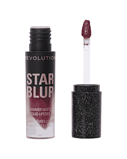 MAKEUP REVOLUTION Star Blur Shimmer Matte Liquid Lip Pomadka do us, Crimson Envy