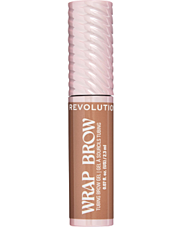 Makeup Revolution Wrap Brow Żel do brwi Warm Medium Brown, 2,3 ml