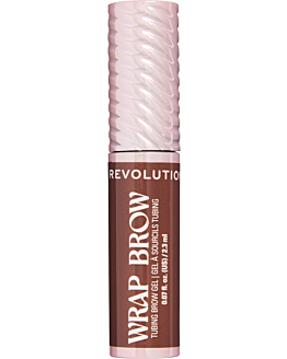 Makeup Revolution Wrap Brow Żel do brwi Dark Brown, 2,3 ml