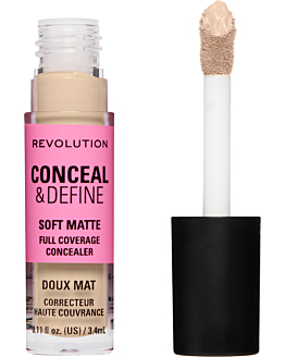 Makeup Revolution Conceal & Define Full Coverage Concealer Korektor do twarzy C2N 3,4 ml