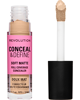 Makeup Revolution Conceal & Define Full Coverage Concealer Korektor do twarzy C3N, 3,4 ml