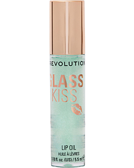 Makeup Revolution Glass Kiss Roller Ball Lip Oil Olejek do ust Pixiedust Green Shimmer, 5,5 ml