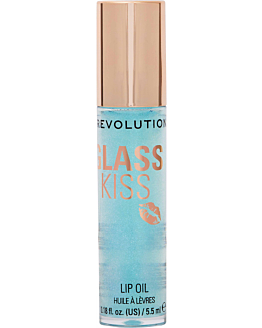 Makeup Revolution Glass Kiss Roller Ball Lip Oil Olejek do ust Mermaid Blue Shimmer, 5,5 ml