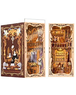 Habarri Miniaturowy domek Book Nook - Królewska garderoba