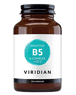 Viridian B-Complex High Five, Zestaw witamin z grupy B, Kapsułki