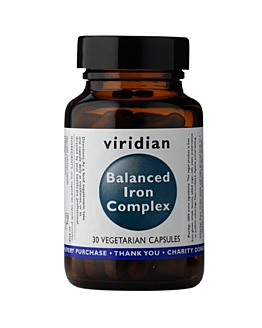 Viridian Żelazo Complex 30 Kapsułek