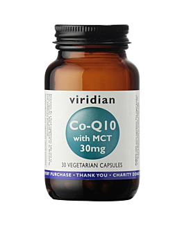 Viridian Koenzym Q10 30 mg z MCT, Kapsułki