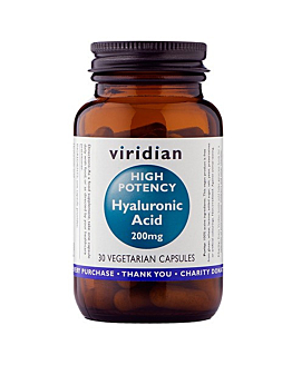 Viridian Kwas Hialuronowy 200 mg, Kapsułki