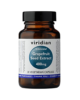 Viridian Ekstrakt z Pestek Grejpfruta, 30 Kapsułek