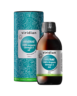 Viridian Virikid, 100% Ekologiczny olej omega-3 dla dzieci