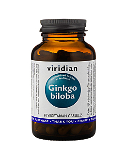 Viridian Ginko Biloba Ekstrakt, Kapsułki