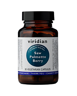 Viridian Saw Palmetto Berry Extract, Ekstrakt z owoców palmy sabałowej, Kapsułki