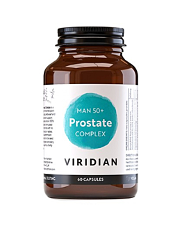 Viridian Man 50+ Prostate Complex, Preparat dla mężczyzn, Kapsułki