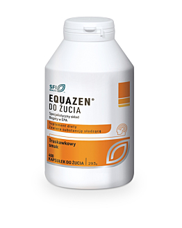 Equazen Smak truskawkowy Kapsułki do żucia, 400 szt.