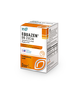 Equazen Smak truskawkowy Kapsułki do żucia, 60 szt.