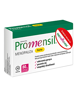 Promensil Forte Preparat łagodzący objawy menopauzy Tabletki, 30 szt.