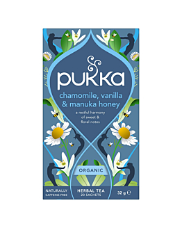 Pukka Chamomile, Vainilla & Manuka Honey Bio 20 Saszetek