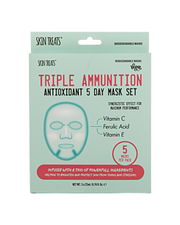 Skin Treats Zestaw maseczek Triple Ammunition