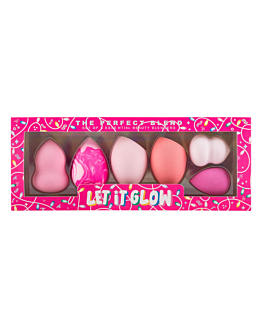 Skin Treats Let It Glow Zestaw gąbeczek do makijażu 6-pack