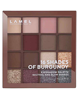 Lamel Paleta cieni 16 Shades Of Burgundy