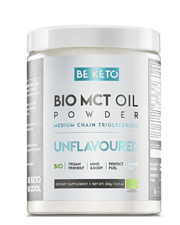 BeKeto Bio Olej MCT  bezsmakowy, proszek 300 g