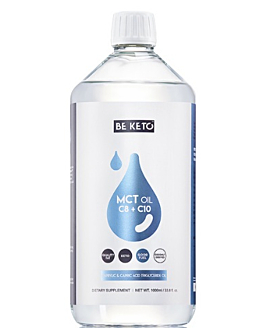 BeKeto Olej MCT C8 +C10, płyn 1000 ml
