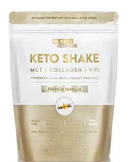 BeKeto Diet Keto Shake Francuska Wanilia, proszek 500 g