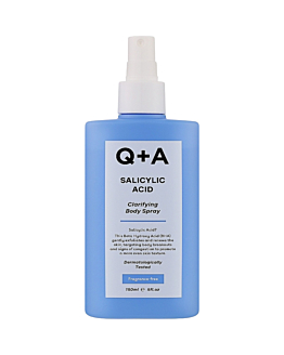 Q+A Spray Corpo all'Acido Salicilico Mist per il corpo con acido salicilico