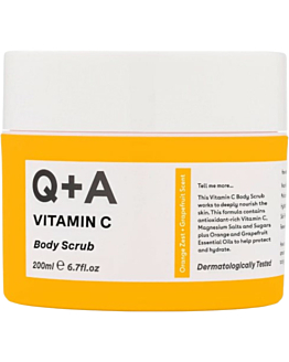 Q+A Vitamin C Peeling do ciała z witaminą C