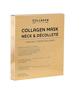 The Collagen Company Maski Kolagenowe na Szyję i Dekolt, 5 par