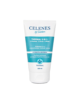 Celenes by Sweden Thermal Żel Oczyszczający Peeling i Maseczka 3w1 150 ml