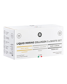 The Collagen Company Liquid Marine Collagen Zestaw 3 szt. x 30 ml