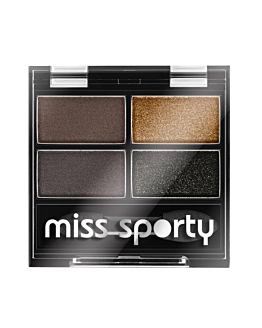 Miss Sporty Studio Colour Quattro Eye Shadow poczwórne cienie do powiek 414 100% Smokey, 5g