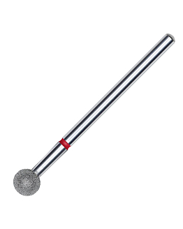 Staleks Expert Frez Diamentowy Kulka Do Skórek 5 mm Czerwona