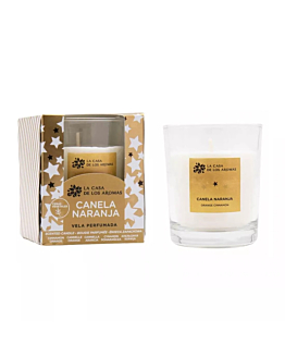 La Casa de los Aromas Świeca zapachowa Cynamon i Pomarańcza, 120g