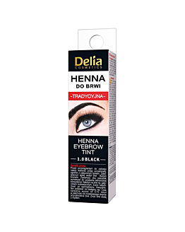 Delia Henna do brwi i rzęs, czarna