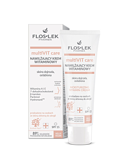 Floslek multiVIT care nawilżający krem witaminowy SPF15, 50ml