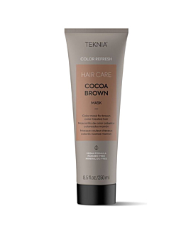 Lakme Teknia Cocoa Brown Mask Refresh odświeżająca maska do włosów farbowanych na brąz, 250ml