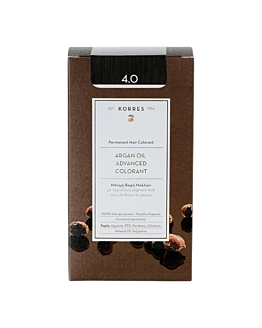 Korres Argan Oil Farba do włosów 4.0 Brown