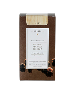 Korres Argan Oil Farba do włosów 10.0 Platinum Blond