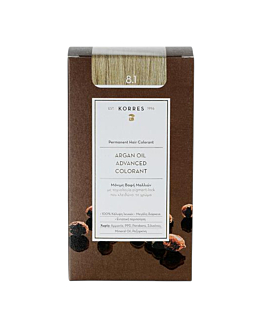 Korres Argan Oil Farba do włosów 8.1 Ash Light Blonde