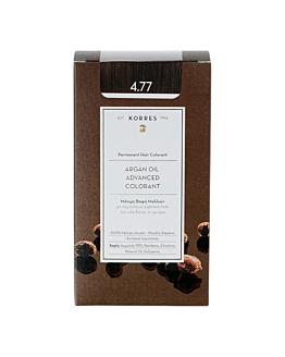 Korres Argan Oil Farba do włosów 4.77 Dark Chocolate