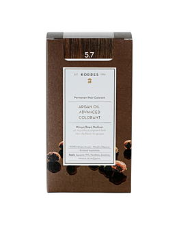 Korres Argan Oil Farba do włosów 5.7 Chocolate