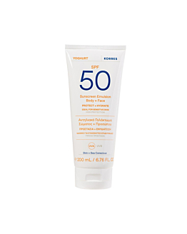Korres Yoghurt Emulsja do ciała i twarzy SPF50 tubka 200ml