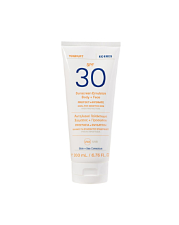 Korres Yoghurt Emulsja do ciała i twarzy SPF30 tubka 200ml