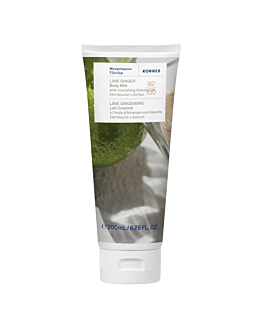 Korres Mleczko do ciała Ginger Lime, 200 ml