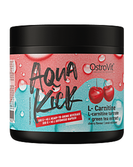 OstroVit Aqua Kick L-Karnityna 300 g o smaku wiśniowym