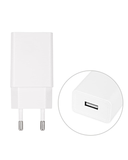 Zasilacz Sieciowy Adapter 5W USB A Biały