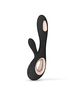 Lelo Wibrator Króliczek Soraya Wave Black